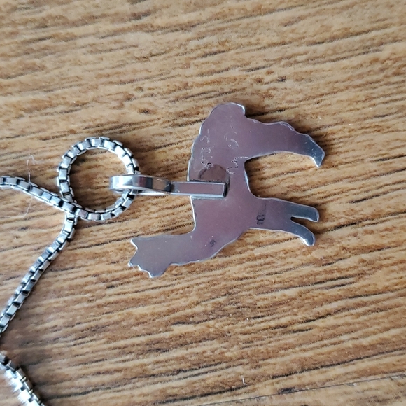 Silver alpaca necklace - Picture 6 of 7